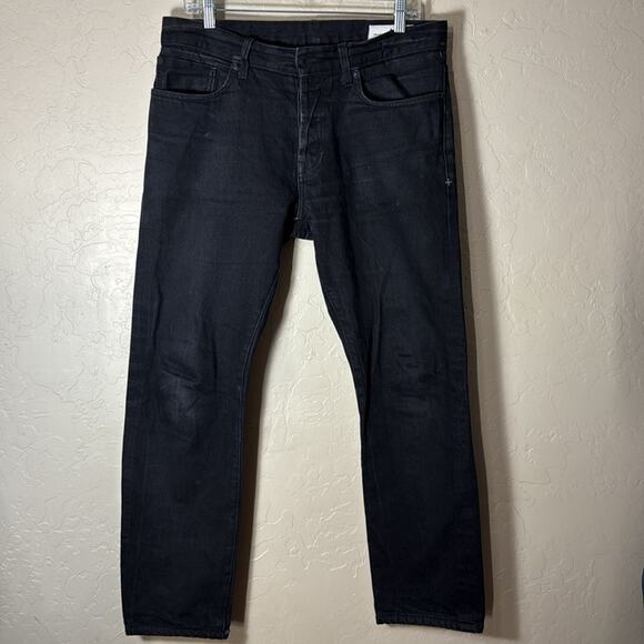 Imogene + Willie black Barton slim jeans size 32 - Picture 1 of 8
